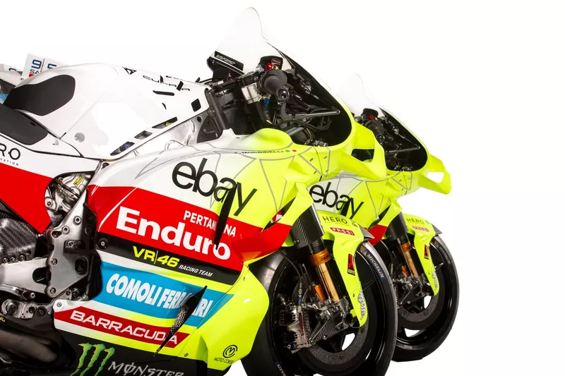 Vélo de l'équipe VR46 Racing Team