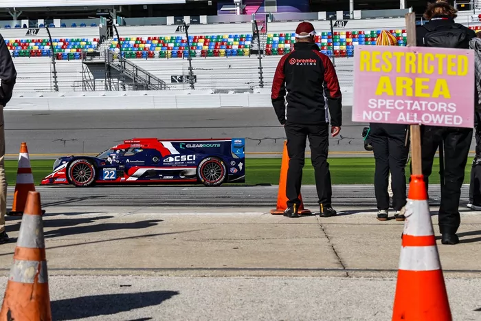 #22 United Autosports USA, ORECA LMP2 07: Daniel Goldburg, Paul Di Resta, James Allen, Rasmus Lindh