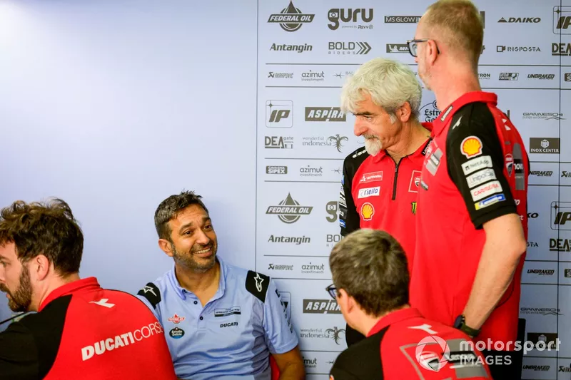 Frankie Carchedi, Gresini Racing, Gigi Dall'Igna, Equipo Ducati 