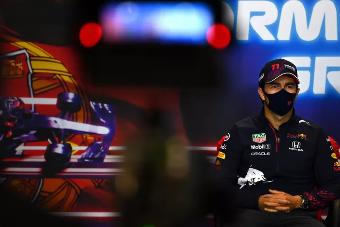 Sergio Perez, Red Bull Racing in conferenza stampa