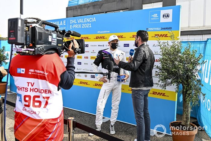 El poleman, Jake Dennis, BMW i Andretti Motorsport