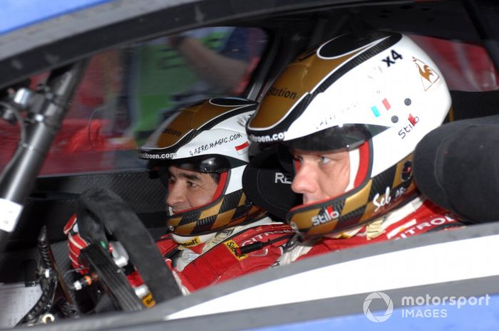 Diego Maradona y Sebastien Loeb, Citroen