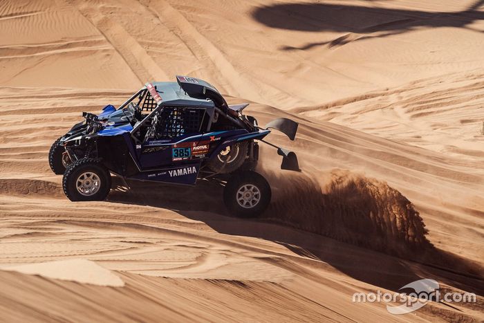 #385 Yamaha Powered by X-Raid Team: Mattias Ekström, Emil Bergkvist