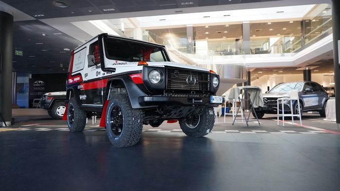 Presentación del equipo RumboZero Mercedes-Benz, Dakar Classic 2022