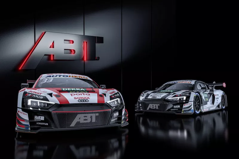 Rene Rast, Abt Sportsline Audi R8 LMS GT3, Kelvin van der Linde, Abt Sportsline Audi R8 LMS GT3