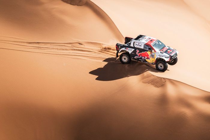 #201 Toyota Gazoo Racing Toyota: Nasser Al-Attiya, Matthieu Baumel