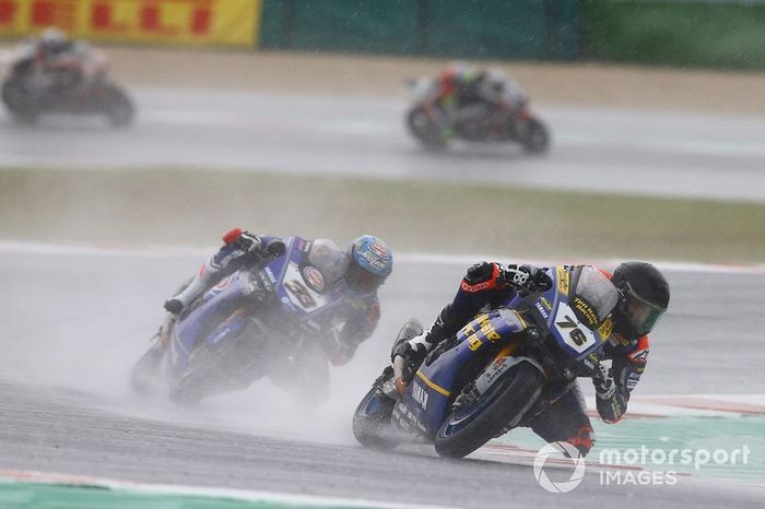 Loris Baz, Althea Racing amd Marco Melandri, GRT Yamaha WorldSBK