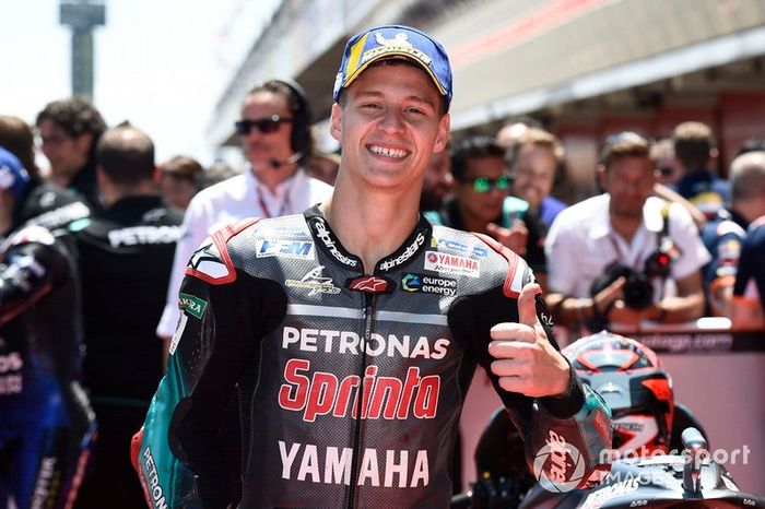 Ganador de la pole Fabio Quartararo, Petronas Yamaha SRT
