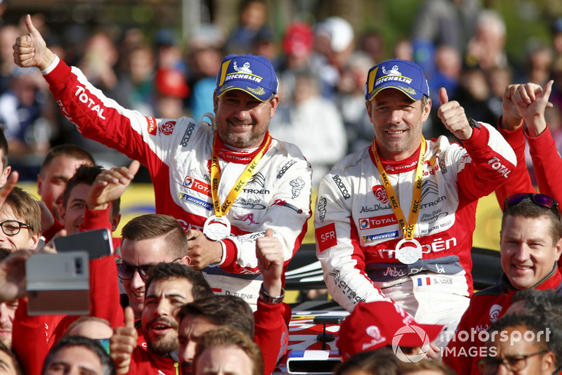 Winners Sébastien Loeb, Daniel Elena, Citroën World Rally Team Citroën C3 WRC