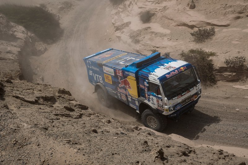 #514 Team Kamaz Master: Dmitry Sotnikov, Ilnur Mustafin, Dmitrii Nikitin