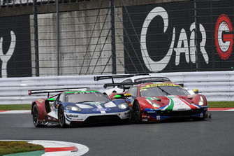 #66 Ford Chip Ganassi Racing Ford GT: Stefan Mucke, Olivier Pla, #71 AF Corse Ferrari 488 GTE EVO: Davide Rigon, Sam Bird
