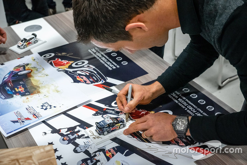 Julien Ingrassia M-Sport, festeggia