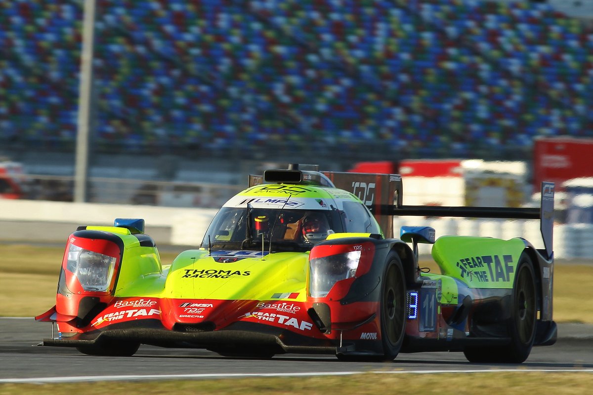 #11 TDS Racing ORECA LMP2 07: Steven Thomas, Mikkel Jensen, Scott Huffaker, Rinus VeeKay