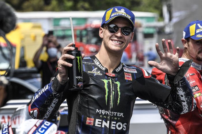 Ganador de la pole Fabio Quartararo, Yamaha Factory Racing
