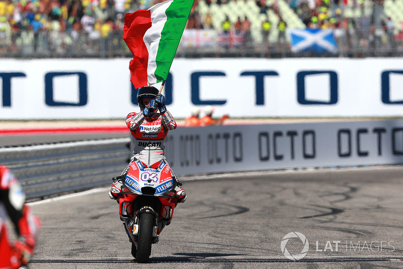 Переможець Андреа Довіціозо, Ducati Team