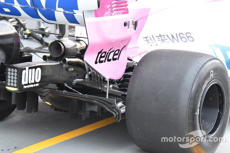 Диффузор Force India VJM11