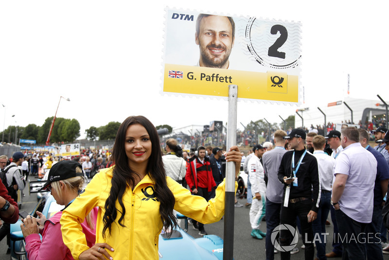La grid girl di Gary Paffett, Mercedes-AMG Team HWA