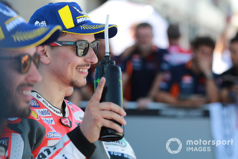 Ganador de la pole Jorge Lorenzo, Ducati Team