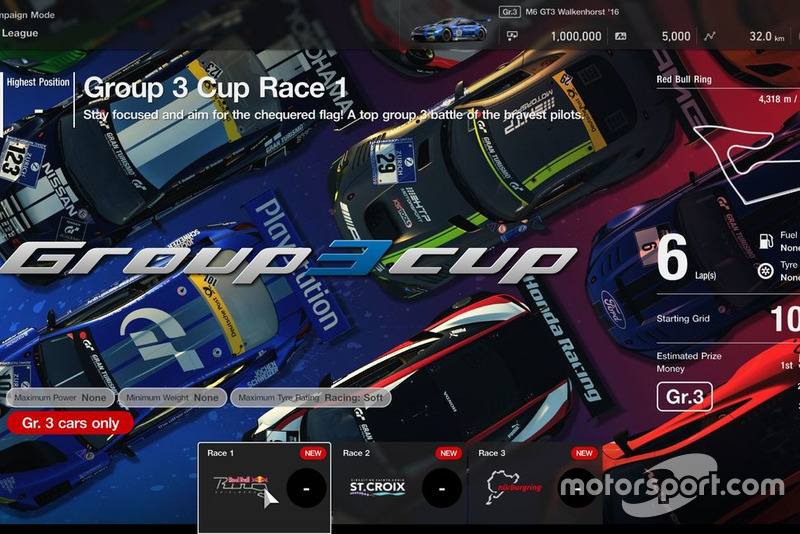 GT League: Gr.3 Cup