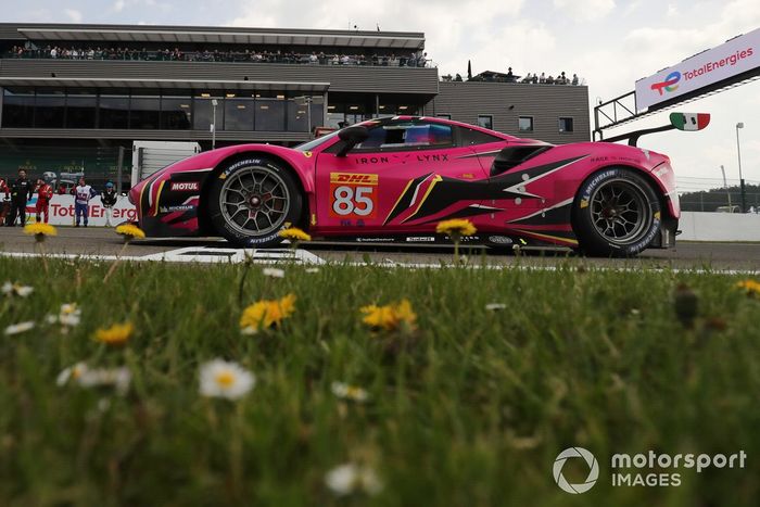 #85 Iron Dames Ferrari 488 GTE Evo LMGTE Am de Rahel Frey, Doriane Pin, Christina Nielsen