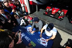 #43 RGR Sport by Morand Ligier JSP2 - Nissan: Ricardo Gonzalez, Filipe Albuquerque, Bruno Senna  fir