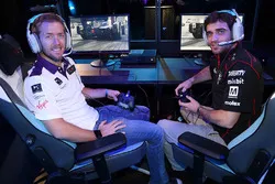 Sam Bird and Jérôme d'Ambrosio