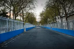 ePrix di Parigi, il circuito cittadino in allestimento
