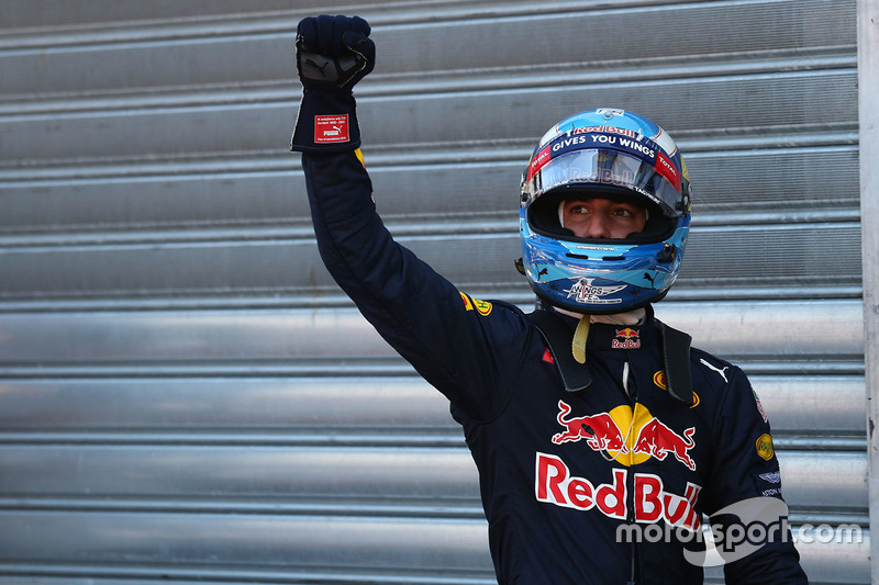 Polesitter Daniel Ricciardo, Red Bull Racing