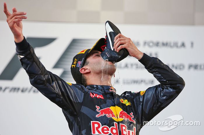 Victoria en Malasia 2016 de Daniel Ricciardo, Red Bull Racing