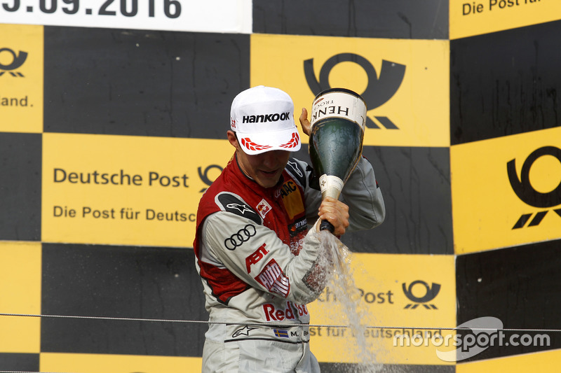 Podium: Mattias Ekström, Audi Sport Team Abt Sportsline, Audi A5 DTM