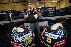 Loris Baz und Hector Barbera, Avintia Racing, Ducati
