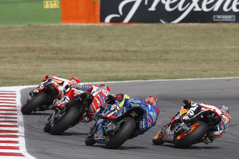 Dani Pedrosa, Repsol Honda Team, Maverick Viñales, Team Suzuki Ecstar MotoGP, Andrea Dovizioso, Ducati Team, Marc Marquez, Repsol Honda Team
