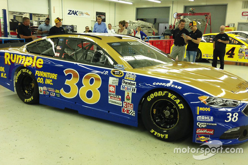 Throwback-Design von Landon Cassill, Front Row Motorsports, Ford