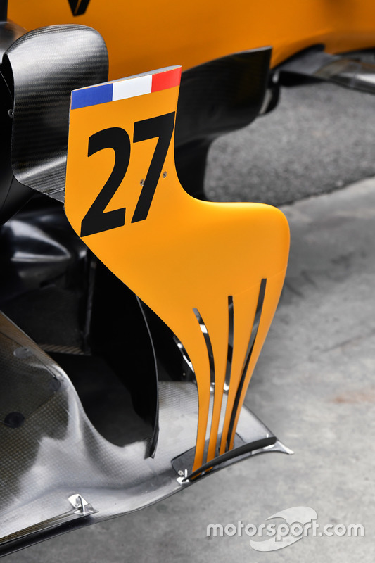 Renault Sport F1 Team RS17 barge board detail