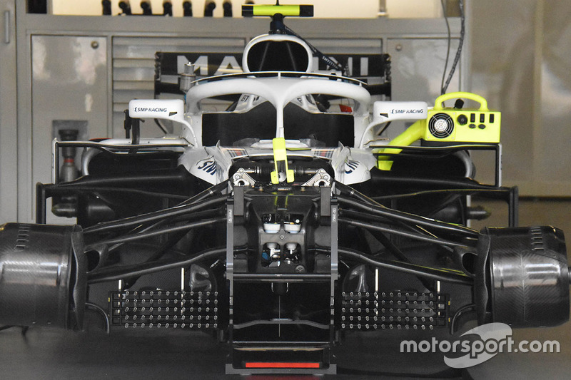 Williams FW41 front detail