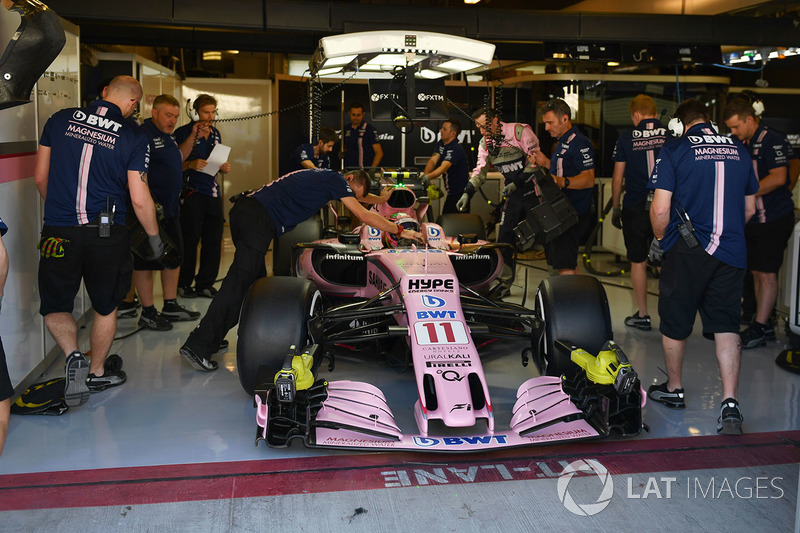 Sergio Pérez, Sahara Force India VJM10