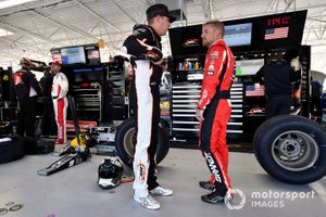 Noah Gragson, JR Motorsports, Chevrolet Camaro Bass Pro Shops/BRCC and Justin Allgaier, JR Motorsports, Chevrolet Camaro BRANDT