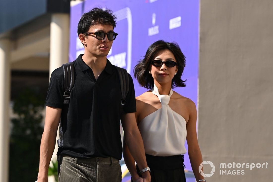 Alex Albon, Williams Racing Team, dziewczyna Lily Muni He