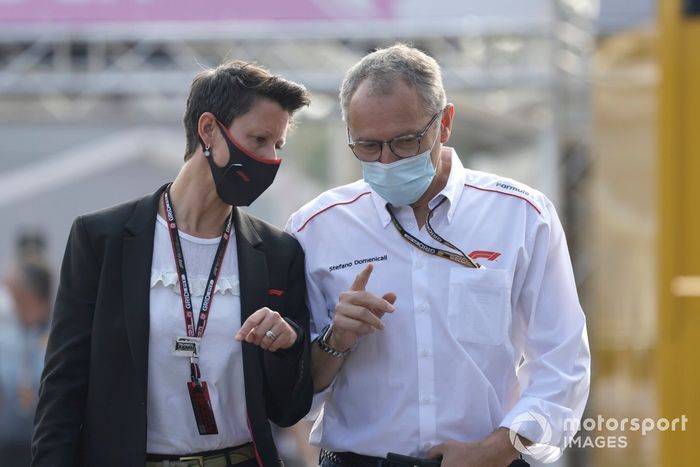 Stefano Domenicali, CEO de la Fórmula 1 