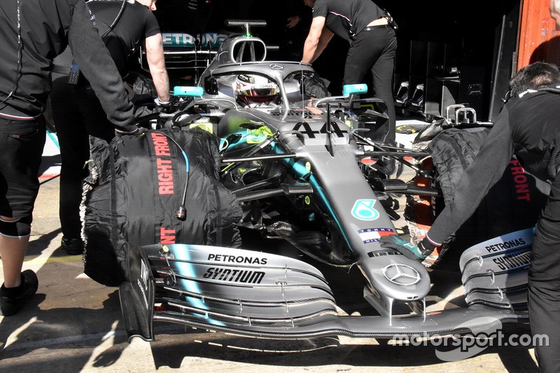 Mercedes AMG F1 W10, dettaglio