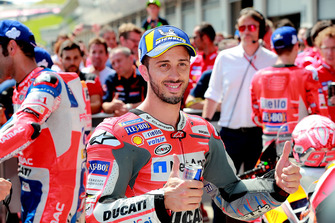 Il secondo qualificato Andrea Dovizioso, Ducati Team
