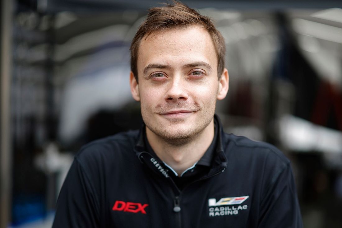 #40 Cadillac Wayne Taylor Racing Cadillac V- Series.R: Louis Deletraz