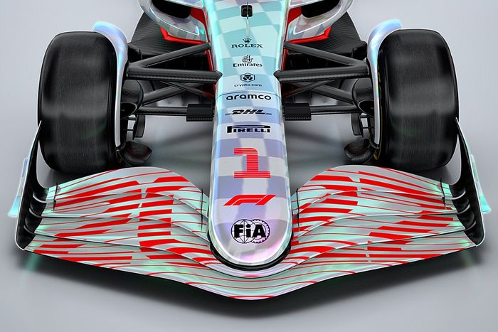 In beeld: De nieuwe Formule 1-wagen voor 2022