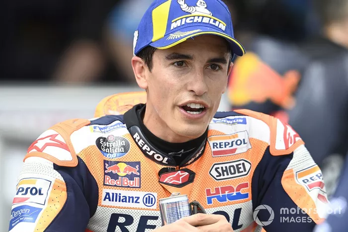 Ganador Marc Márquez, Repsol Honda Team en Parc Ferme