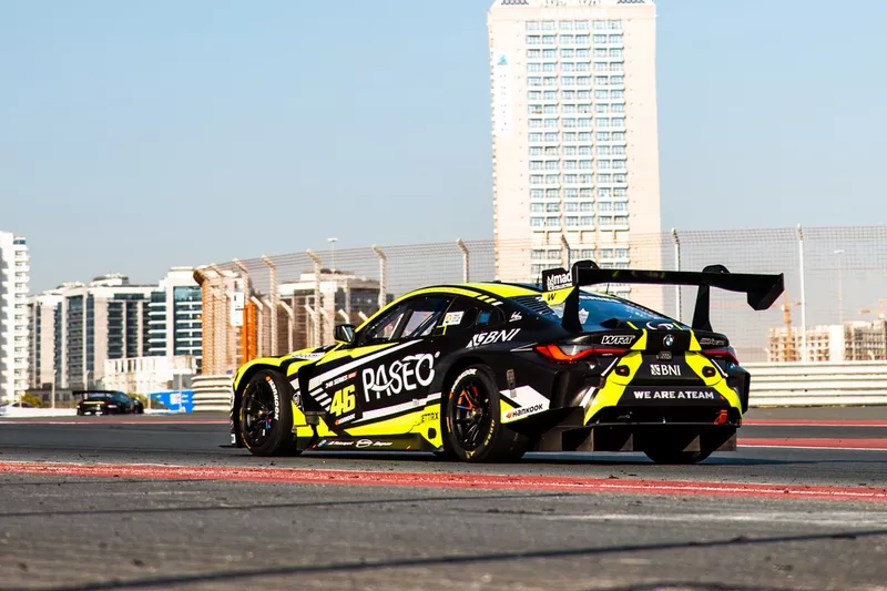 #46 Team WRT, BMW M4 GT3 Valentino Rossi, Sean Gelael, Max Hesse, Maxime Martin, Tim Whale