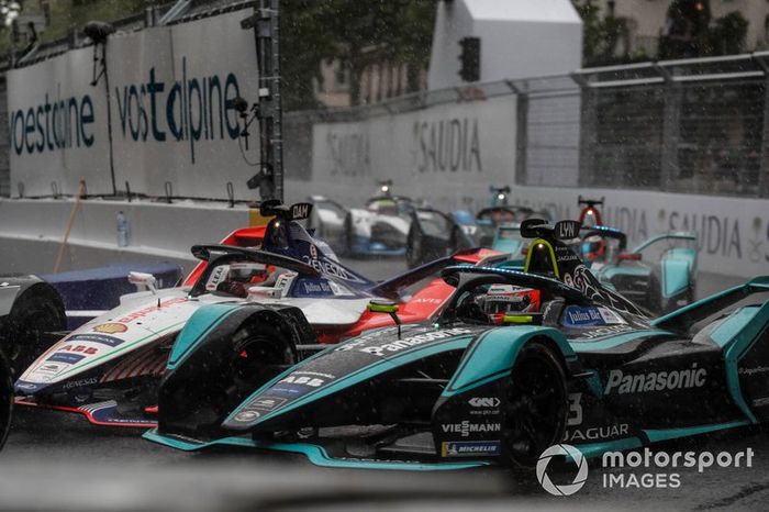 Jérôme d'Ambrosio, Mahindra Racing, M5 Electro, Alex Lynn, Panasonic Jaguar Racing, Jaguar I-Type 3 