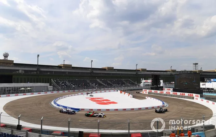 Oliver Rowland, Nissan e.Dams, Nissan IMO1 Daniel Abt, Audi Sport ABT Schaeffler, Audi e-tron FE05, Sam Bird, Envision Virgin Racing, Audi e-tron FE05 