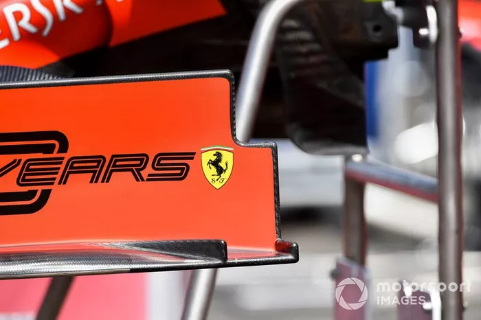 Alerón delantero del Ferrari SF90 