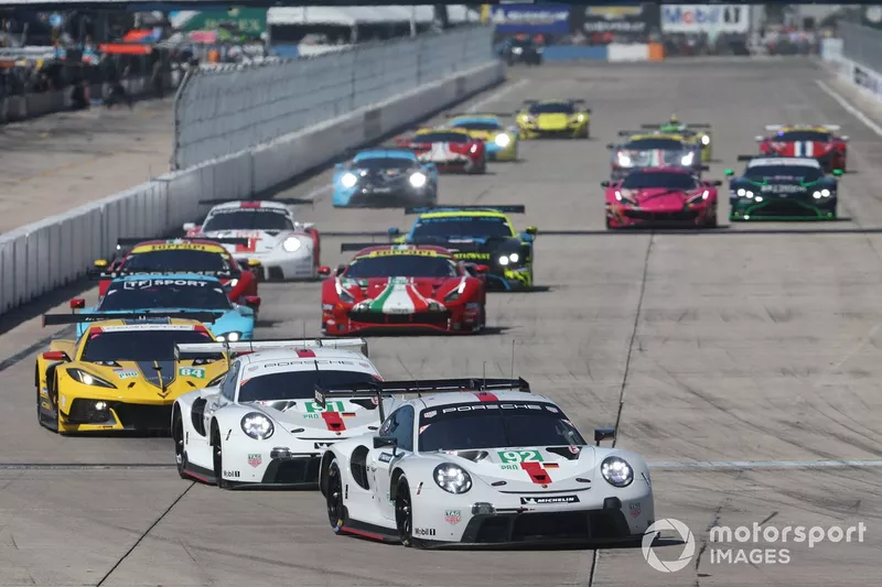 #92 Porsche GT Team Porsche 911 RSR - 19: Michael Christensen, Kevin Estre