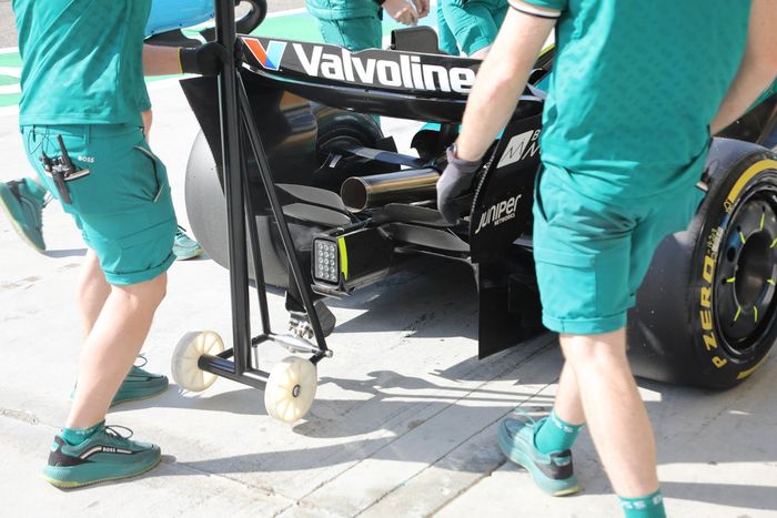 Aston Martin AMR24 detalle